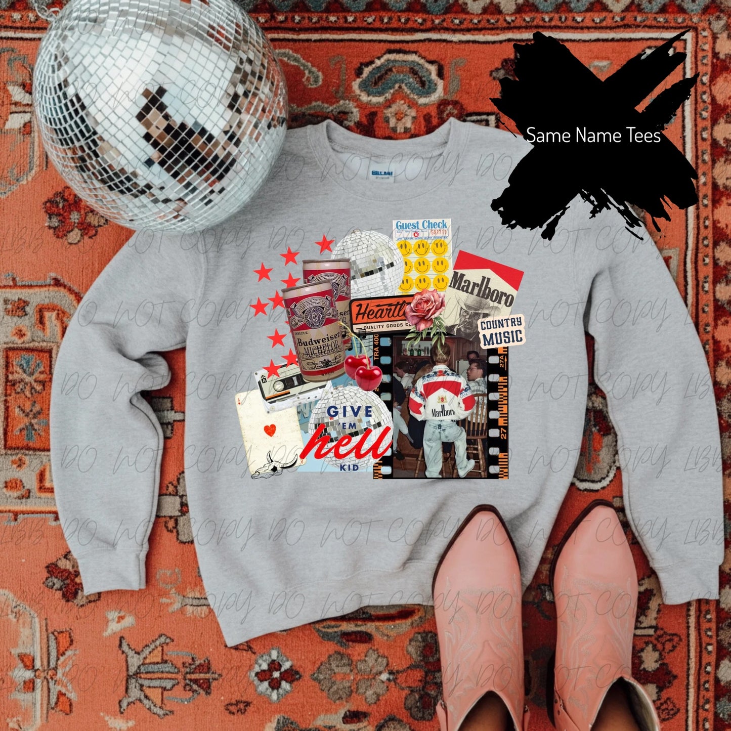 give em' hell kid collage