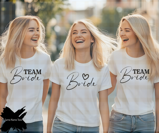 Bride & Team Bride