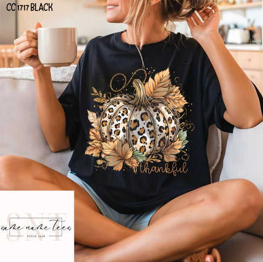 Thankful Leopard Pumpkin