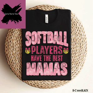 Softball Players Have The Best Mamas