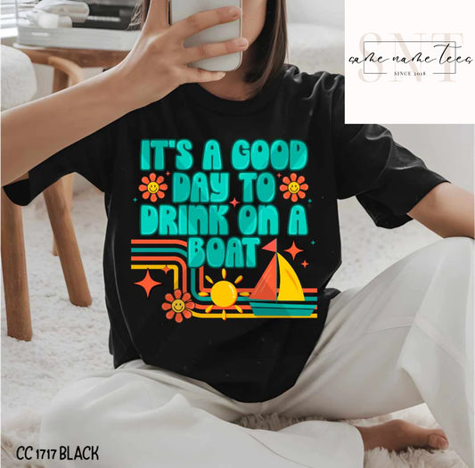 It's a Good Day to Drink on a Boat