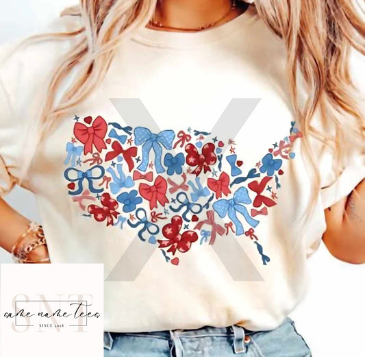 Coquette USA Bows