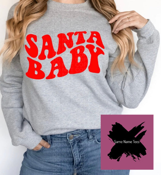Santa Baby Red