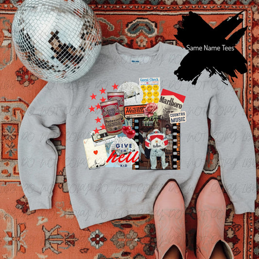 give em' hell kid collage