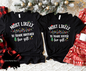 Most Likely To Christmas Shirts