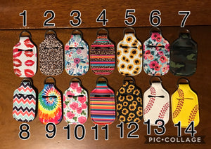 Hand Sanitizer Keychain Holder