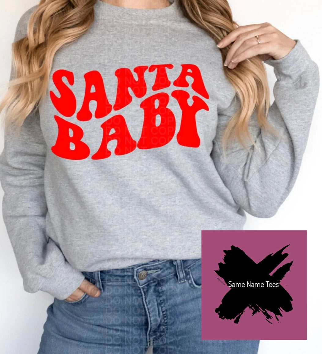 Santa Baby Red