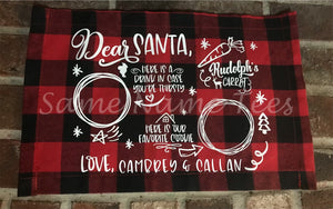 Dear Santa Placemat